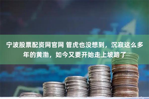 宁波股票配资网官网 管虎也没想到，沉寂这么多年的黄渤，如今又要开始走上坡路了